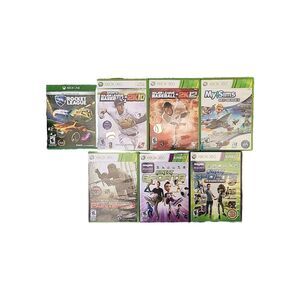 Lot of 1 Xbox One & 6 Xbox 360 Games (Rocket League, MLB 2K12, Kinect Sports)